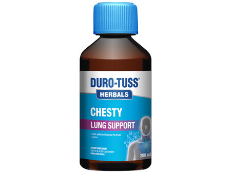DURO-TUSS HERBALS CHESTY LUNG SUPPORT Liquid 200mL