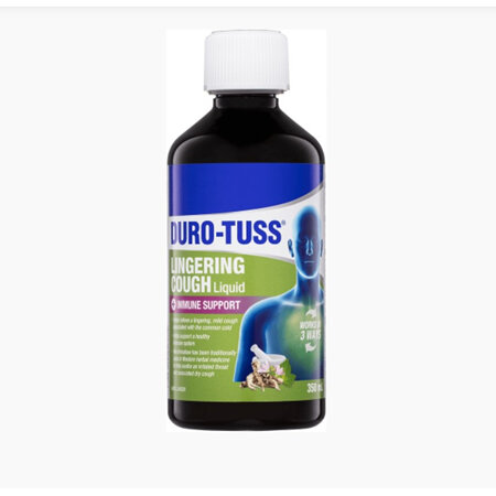 DURO-TUSS Lingering Cough + Immune Support 200ml