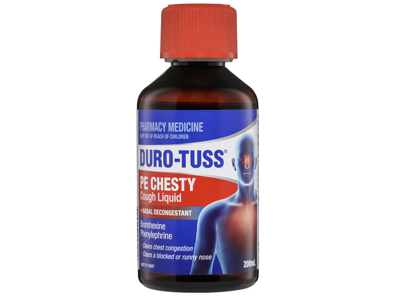 Duro-Tuss PE Chesty + Nasal Decongestant 200mL