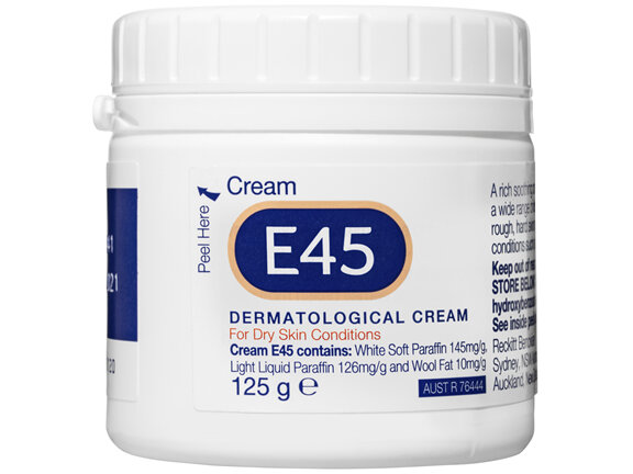 E45 Moisturising Cream for Dry Skin & Eczema 125g