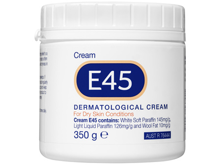 E45 Moisturising Cream for Dry Skin & Eczema  350g
