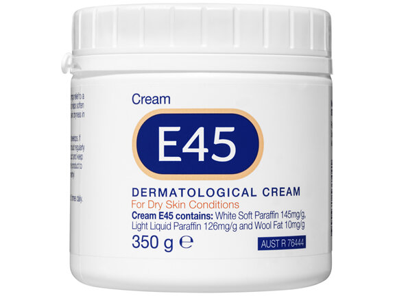 E45 Moisturising Cream for Dry Skin & Eczema 350g