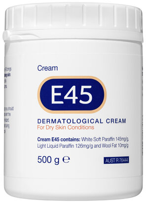 E45 Moisturising Cream for Dry Skin & Eczema 500g