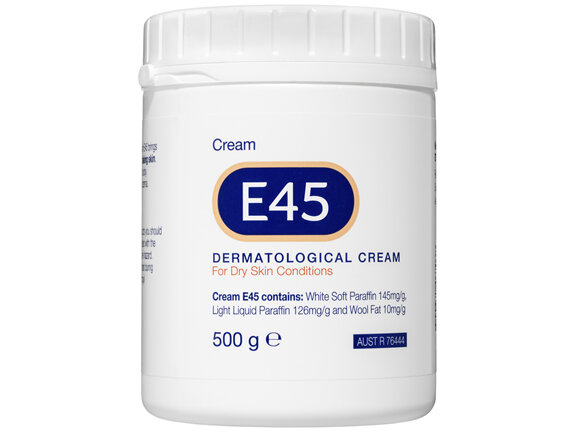 E45 Moisturising Cream for Dry Skin & Eczema 500g