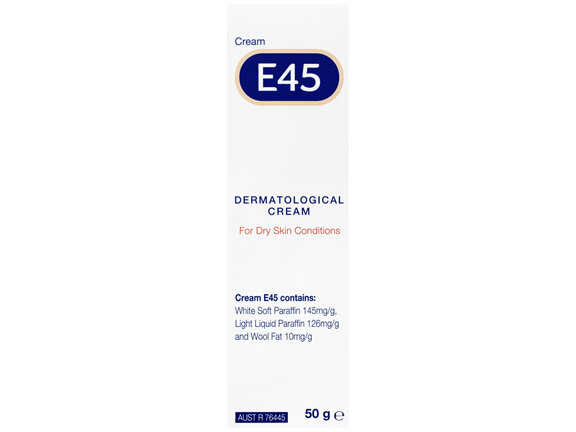 E45 Moisturising Cream for Dry Skin & Eczema 50g