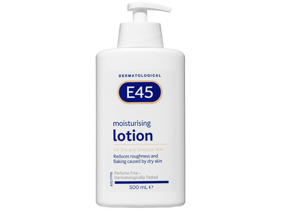 E45 Moisturising Lotion for Dry and Sensitive Skin 500mL