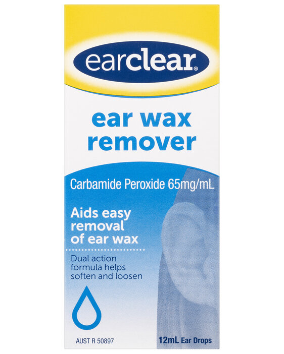 EAR CLEAR FOR WAX REMOVAL 12ML