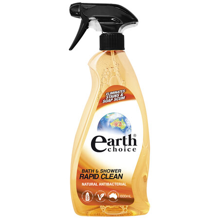 Earth Choice Antibacterial Bath & Shower Cleaner Trigger Spray 600mL