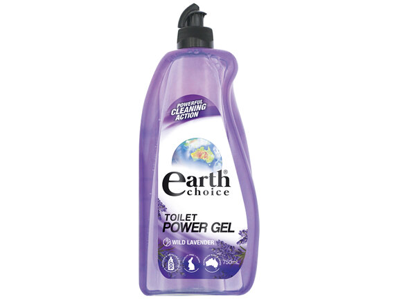 Earth Choice Toilet Power Gel Wild Lavender 750mL