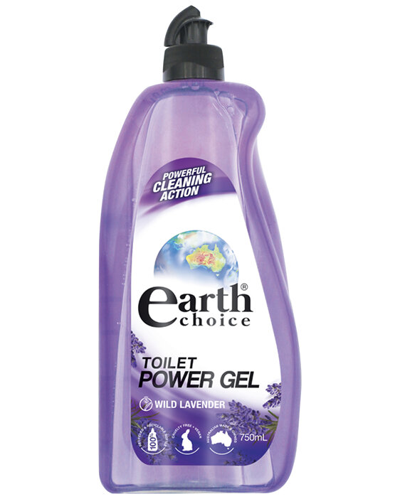 Earth Choice Toilet Power Gel Wild Lavender 750mL