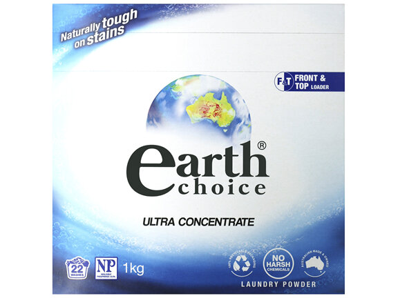 Earth Choice Top & Front Load Ultra Concentrate Laundry Powder 1kg