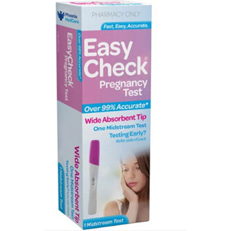 EASYCHECK Pregnancy Test 3Pk Purple