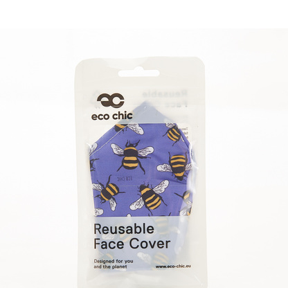 ECO CHIC F/Cover Reusbl Mini Bl/Bee