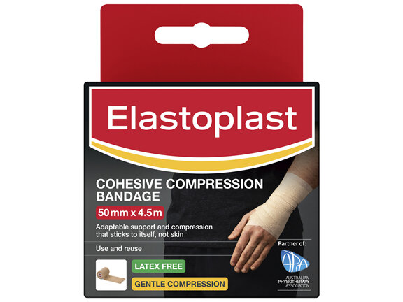 Elastoplast Cohesive Compression Bandage 50mm x 4.5m