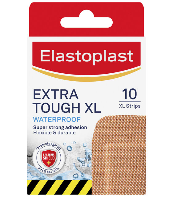 Elastoplast Extra Tough Fabric XL W/P 10pk