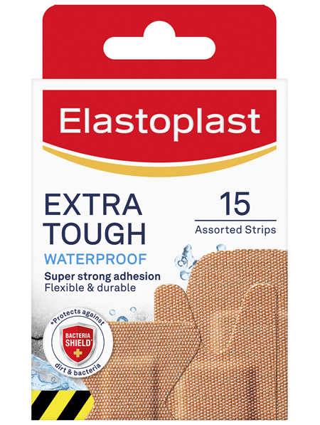 Elastoplast Extra Tough Waterproof 15 Pack