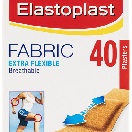 Elastoplast Fabric Extra Flexible Breathable Plasters 40 Strips