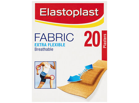 Elastoplast Fabric Extra Flexible Plasters 20 Strips