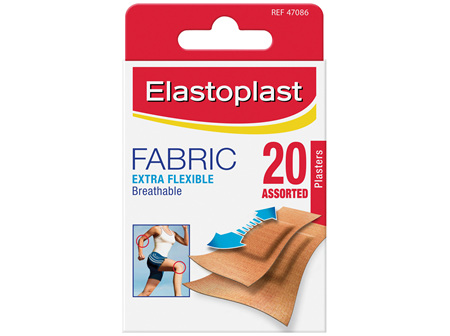 Elastoplast Fabric Plasters Assorted 20 Strips