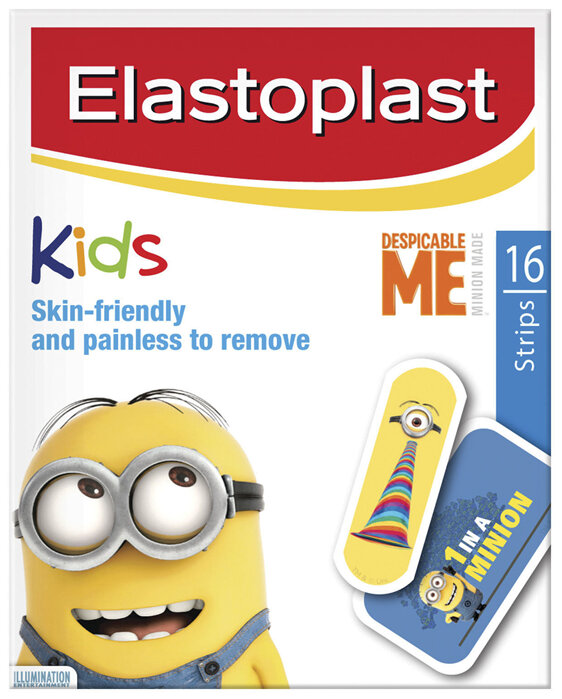 Elastoplast Kids Minions Plasters 16 Strips