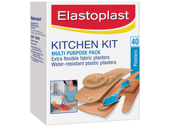 Elastoplast Kitchen Kit Multi-Purpose Pack 40 Pack