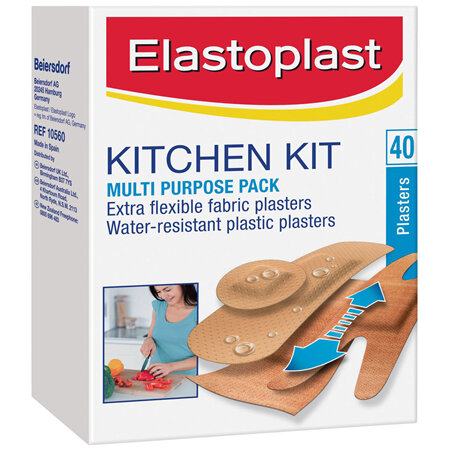 Elastoplast Kitchen Kit Multi-Purpose Pack 40 Pack