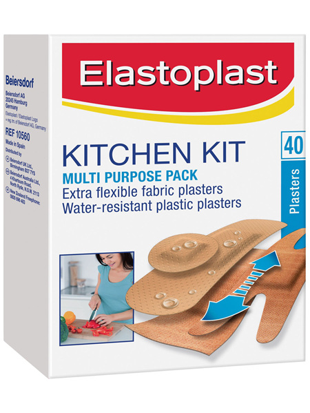 Elastoplast Kitchen Kit Multi-Purpose Pack 40 Pack