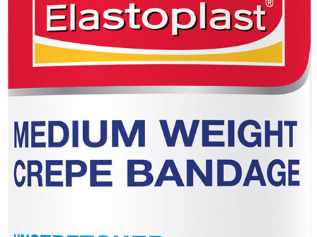 Elastoplast Medium Weight Crepe Bandage Unstretched 7.5cm x 1.6m