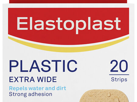 Elastoplast Plastic Wide Strips 20 Pack