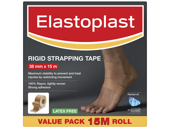 Elastoplast Rigid Strapping Tape 38mm x 15m Value Pack