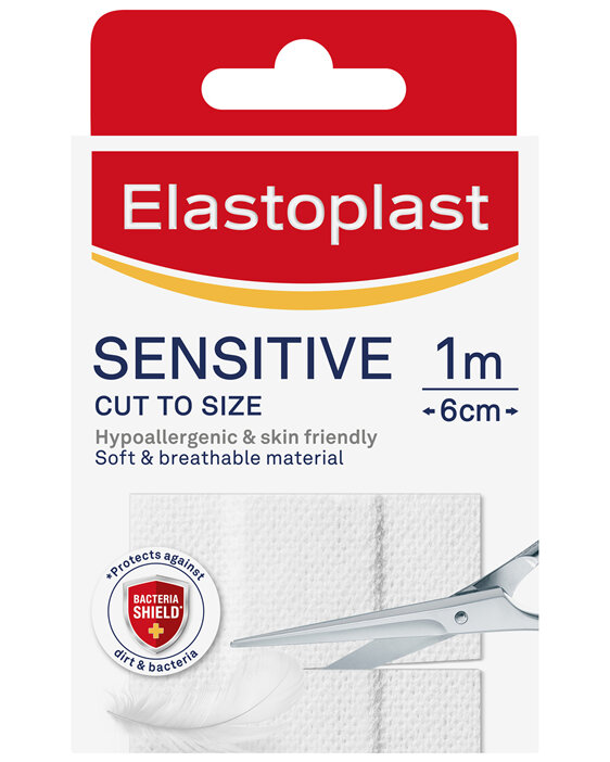 Elastoplast Sensitive Cut To Size Strip 1m x 6cm