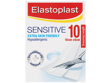 Elastoplast Sensitive Extra Skin Friendly Dressing 10cm x 6cm