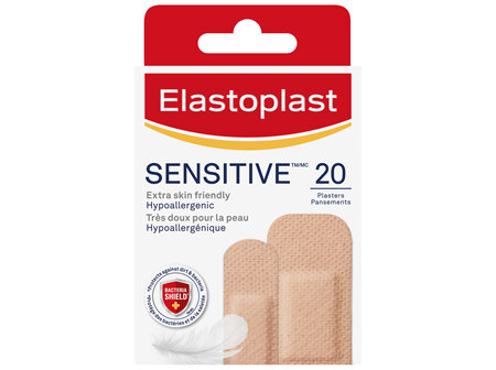 Elastoplast Sensitive Light 20 Pack
