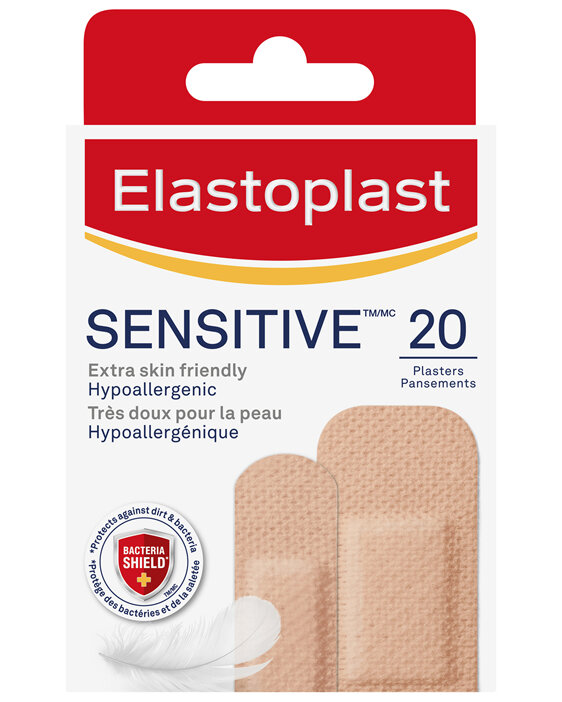 Elastoplast Sensitive Light 20 Pack