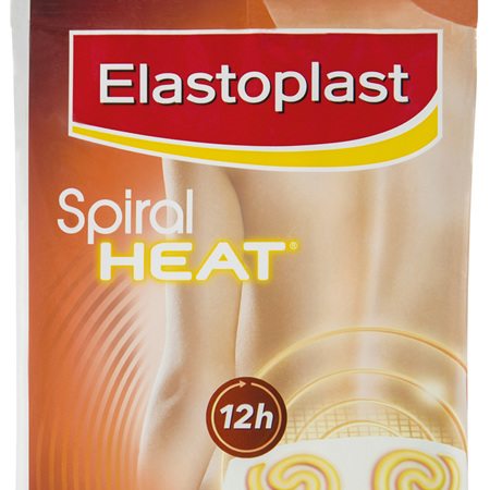 Elastoplast Spiral Heat Flexible Heat Patch Back/Neck