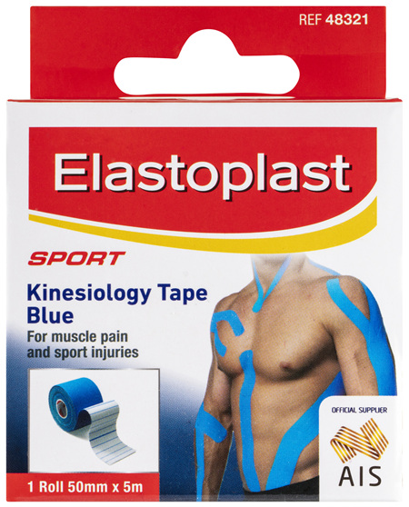 Elastoplast Sport Kinesiology Tape Blue 1 Roll 50mm x 5m