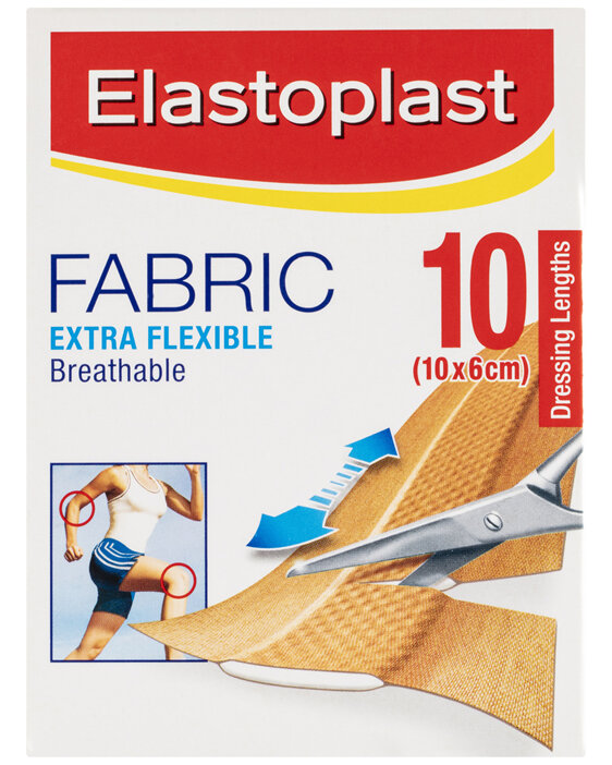 ELASTOPLAST Strips 6cmx1m 10s