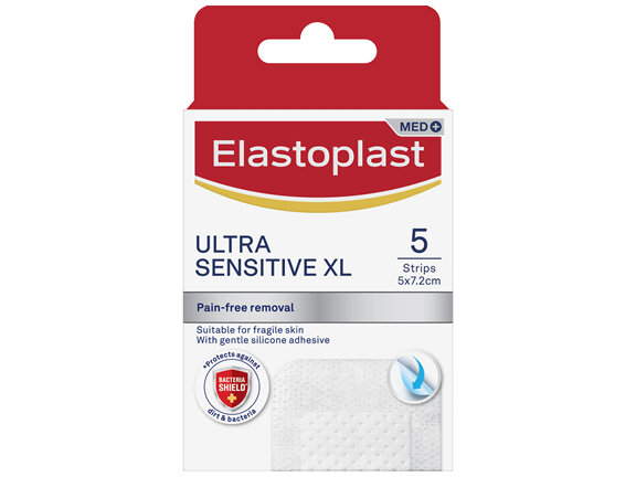 Elastoplast Ultra Sensitive XL Strips 5 Pack