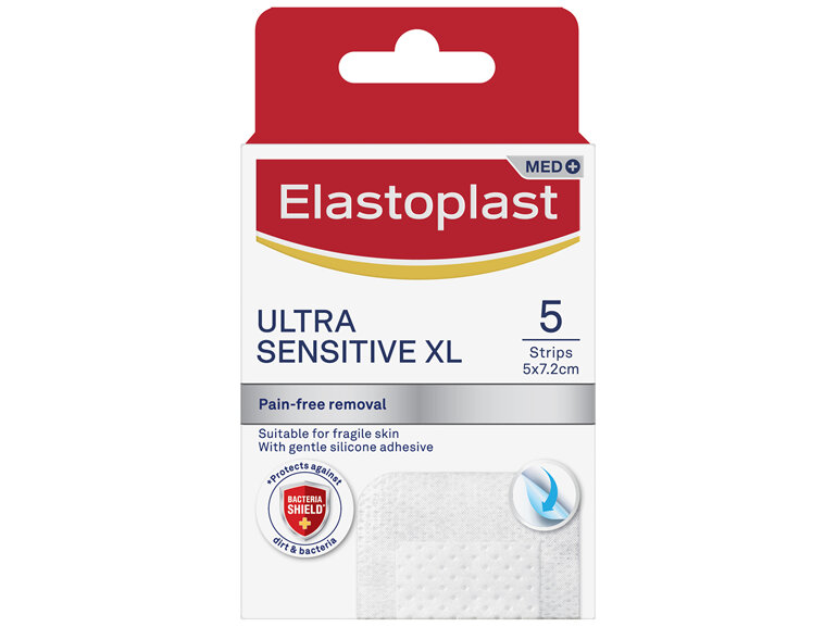 Elastoplast Ultra Sensitive XL Strips 5pk