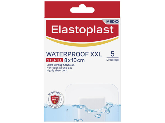 Elastoplast Waterproof XXL 5 Dressings