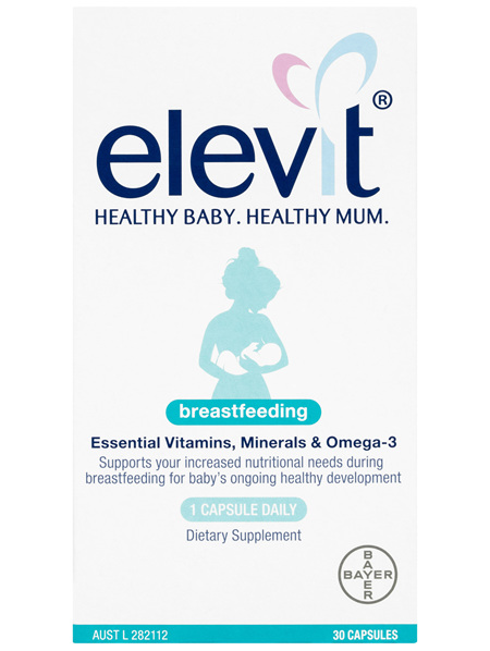 Elevit  Breastfeeding Multivitamin Capsules 30 pack (30 days)
