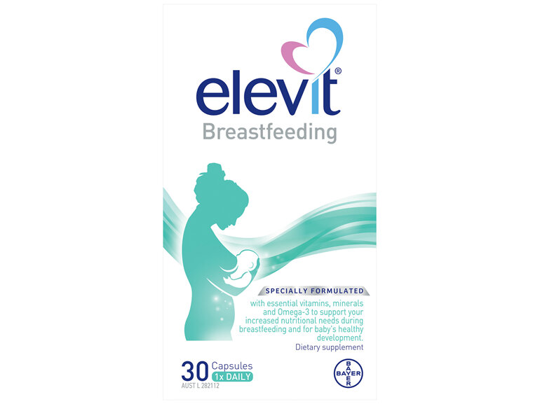 Elevit Breastfeeding Multivitamin Capsules 30 Pack (30 Days) - Moorebank Day & Night Pharmacy