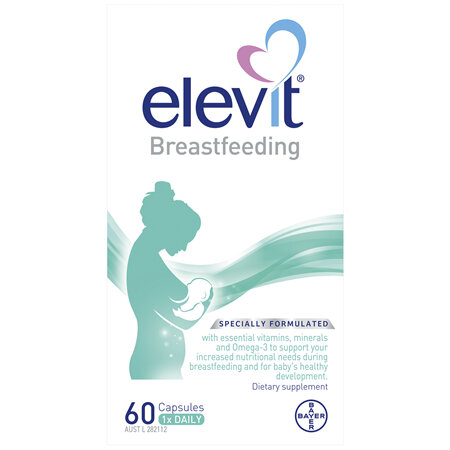 Elevit Breastfeeding Multivitamin Capsules 60 Pack (60 Days)