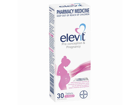 Elevit Pre-conception & Pregnancy Multivitamin Tablets 30s