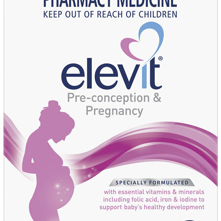 Elevit Pre-conception & Pregnancy Multivitamin Tablets 100 pack (100 days)