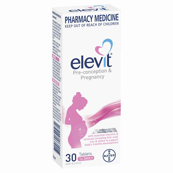 Elevit Pre-conception & Pregnancy Multivitamin Tablets 30s