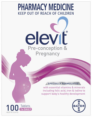 Elevit Pregnancy Multivitamin Tablets 100 Pack (100 Days)