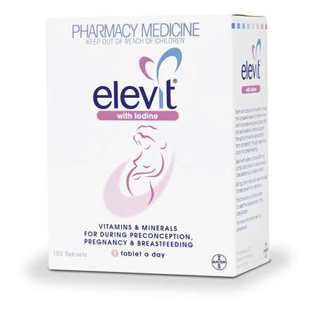 Elevit Pregnancy Multivitamin Tablets 100 Pack