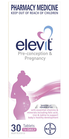 Elevit Pregnancy Multivitamin Tablets 30 pack (30 days)