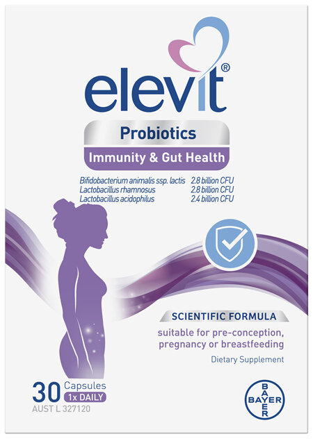 Elevit Probiotics for Pregnancy and Breastfeeding capsules 30 pack (30 days)